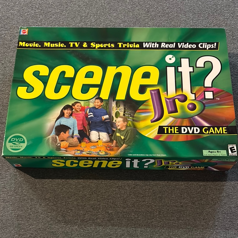 Mattel TV Scene It? Board Game